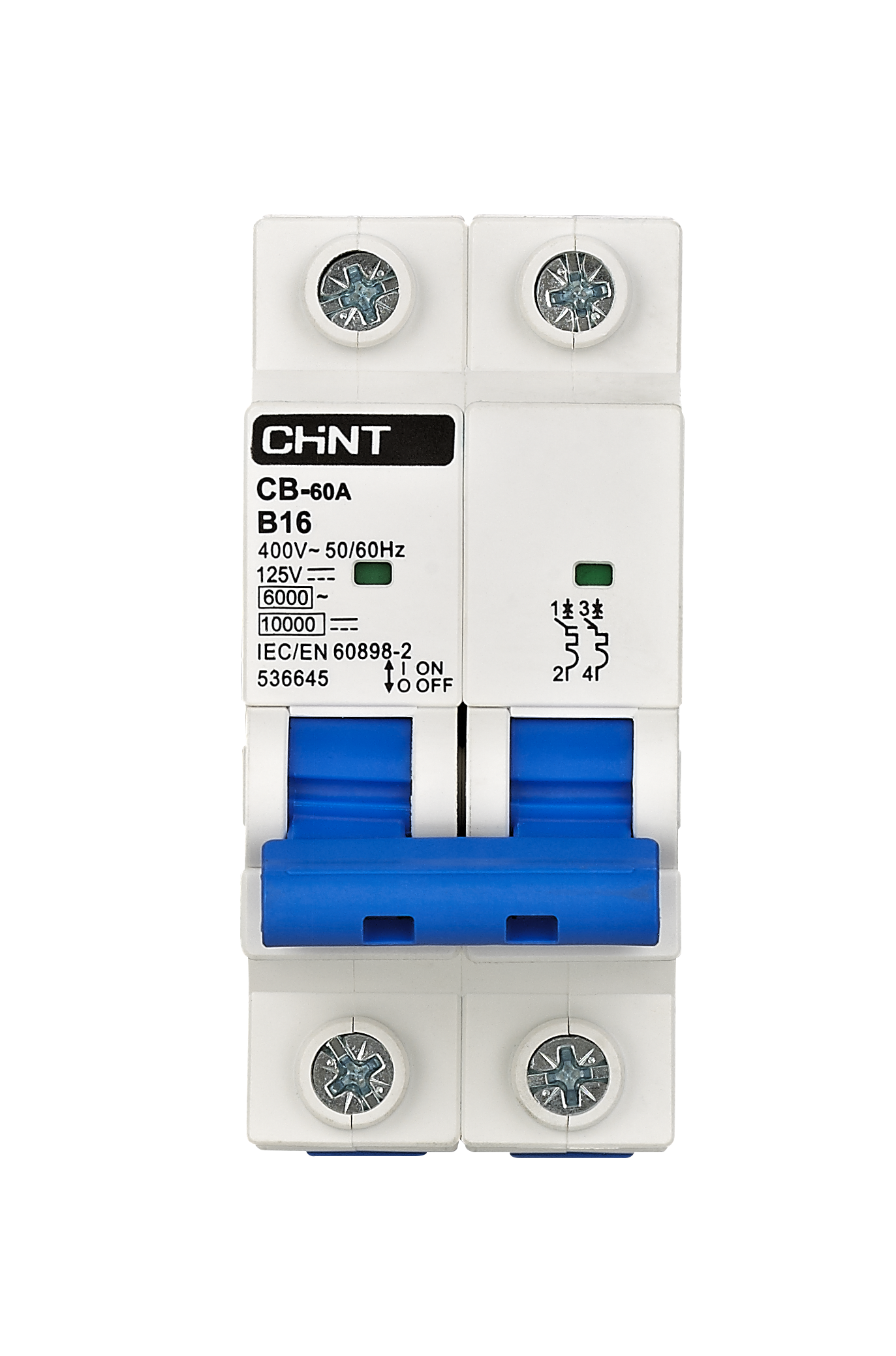 CB-60A-MCB-2P Front